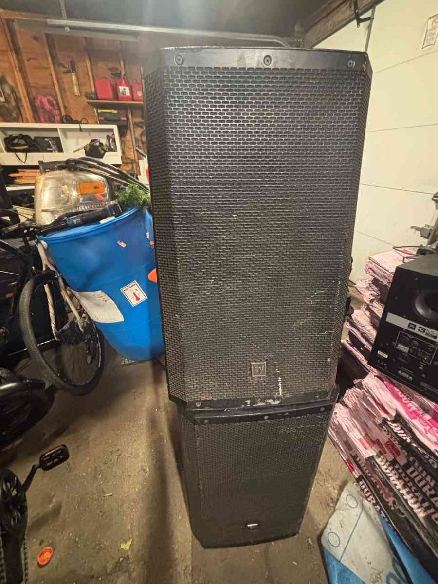 electro voice speakers 15in - Berwyn, Illinois - FleaMarketBay