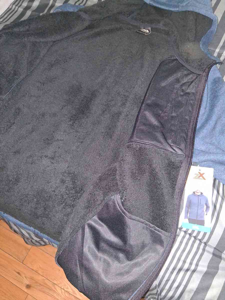 ZEROXPOSUR FULLZIP SWEATER FLEECE HOODIE Size XXL