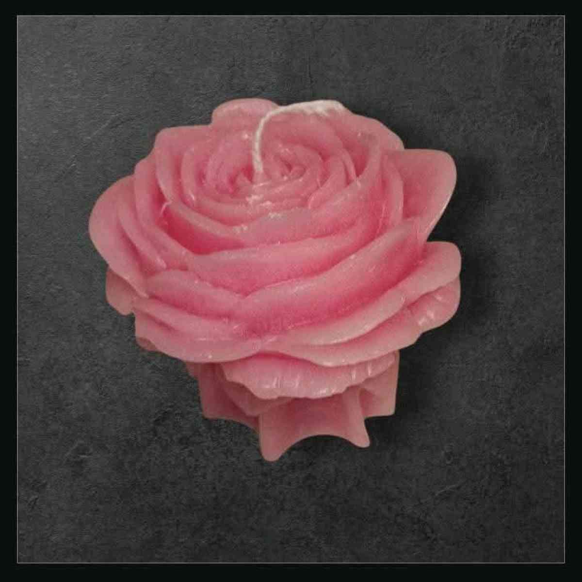 Pink Rose Candle Set - Mount Prospect, Illinois - FleaMarketBay