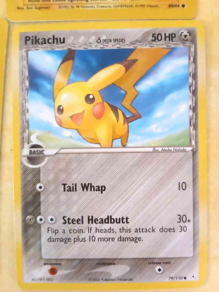 excellent condition multiple Pikachus 10 total
