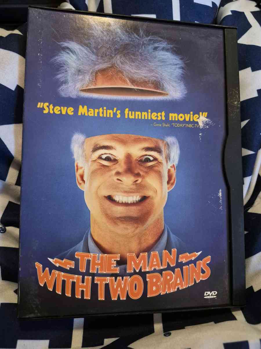 USED The Man With Two Brains DVD