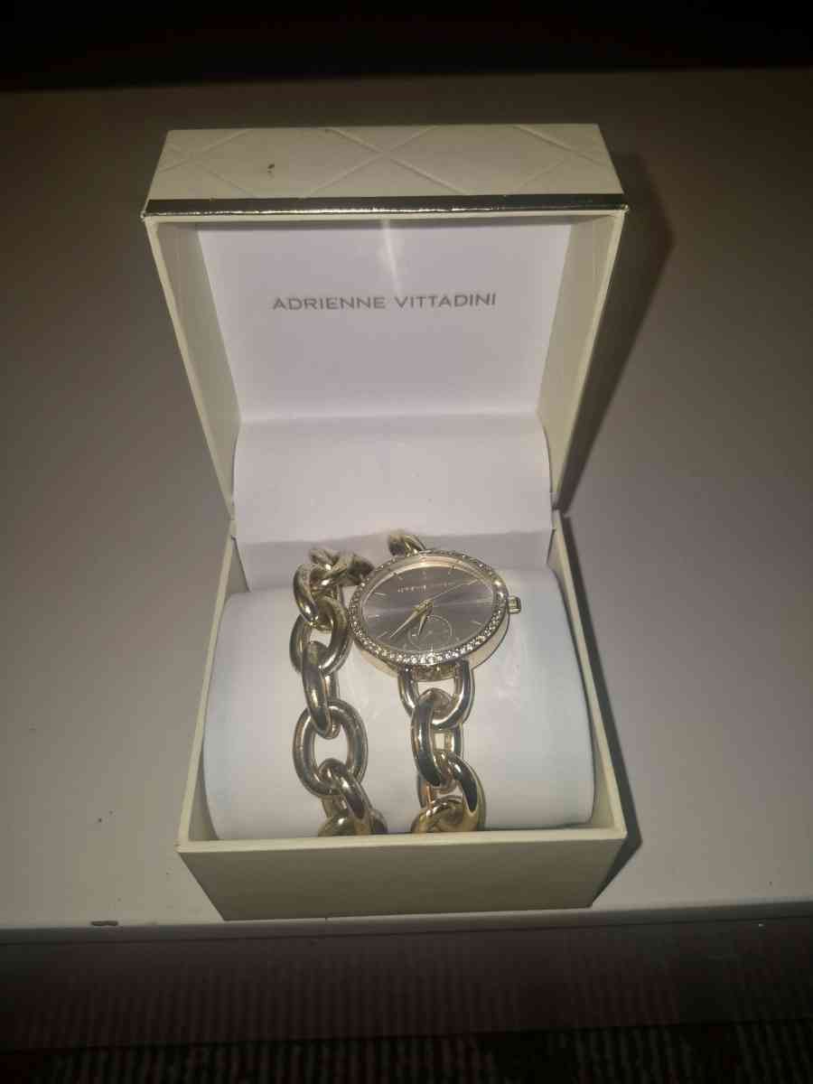 Adrienne Vittadine Watch And Bracelet - Clinton, Maryland - FleaMarketBay