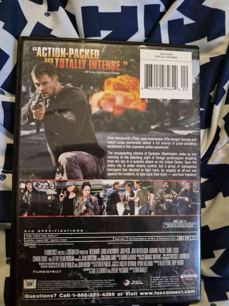 USED Red Dawn DVD