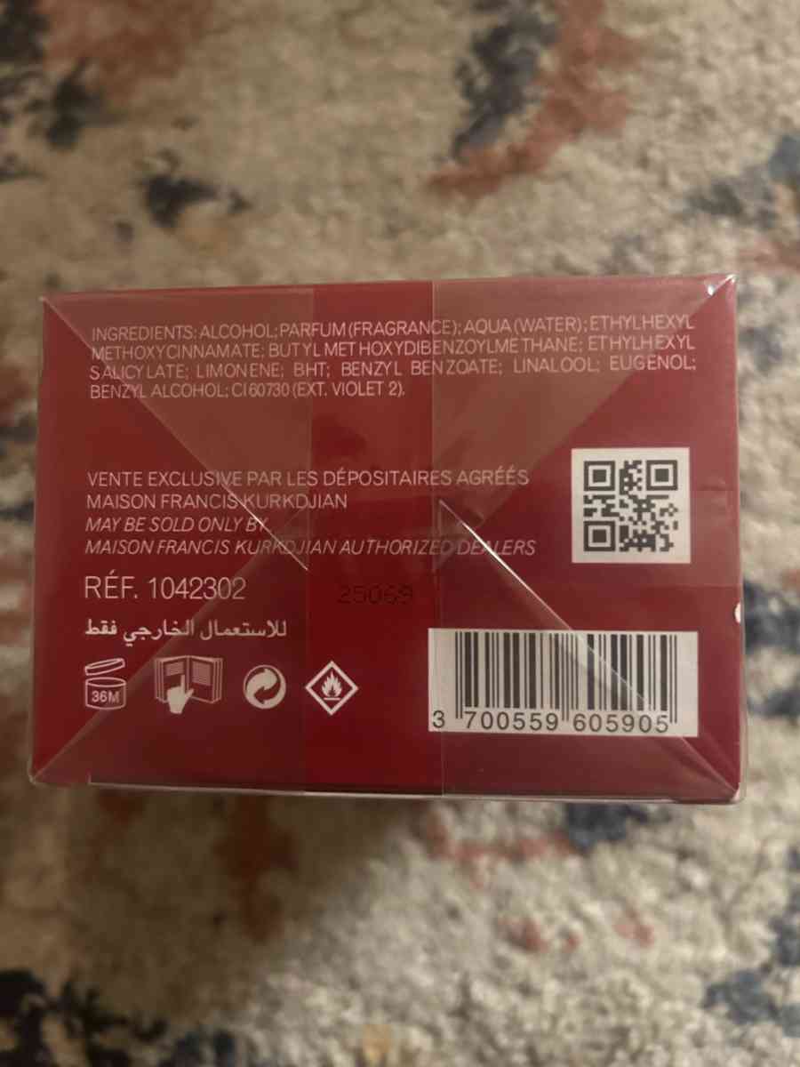 Baccarat Rouge 540 - Citrus Heights, California - FleaMarketBay