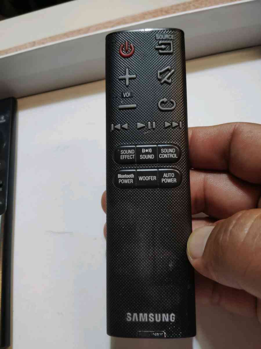 3 Samsung sound bar subwoofer remote control