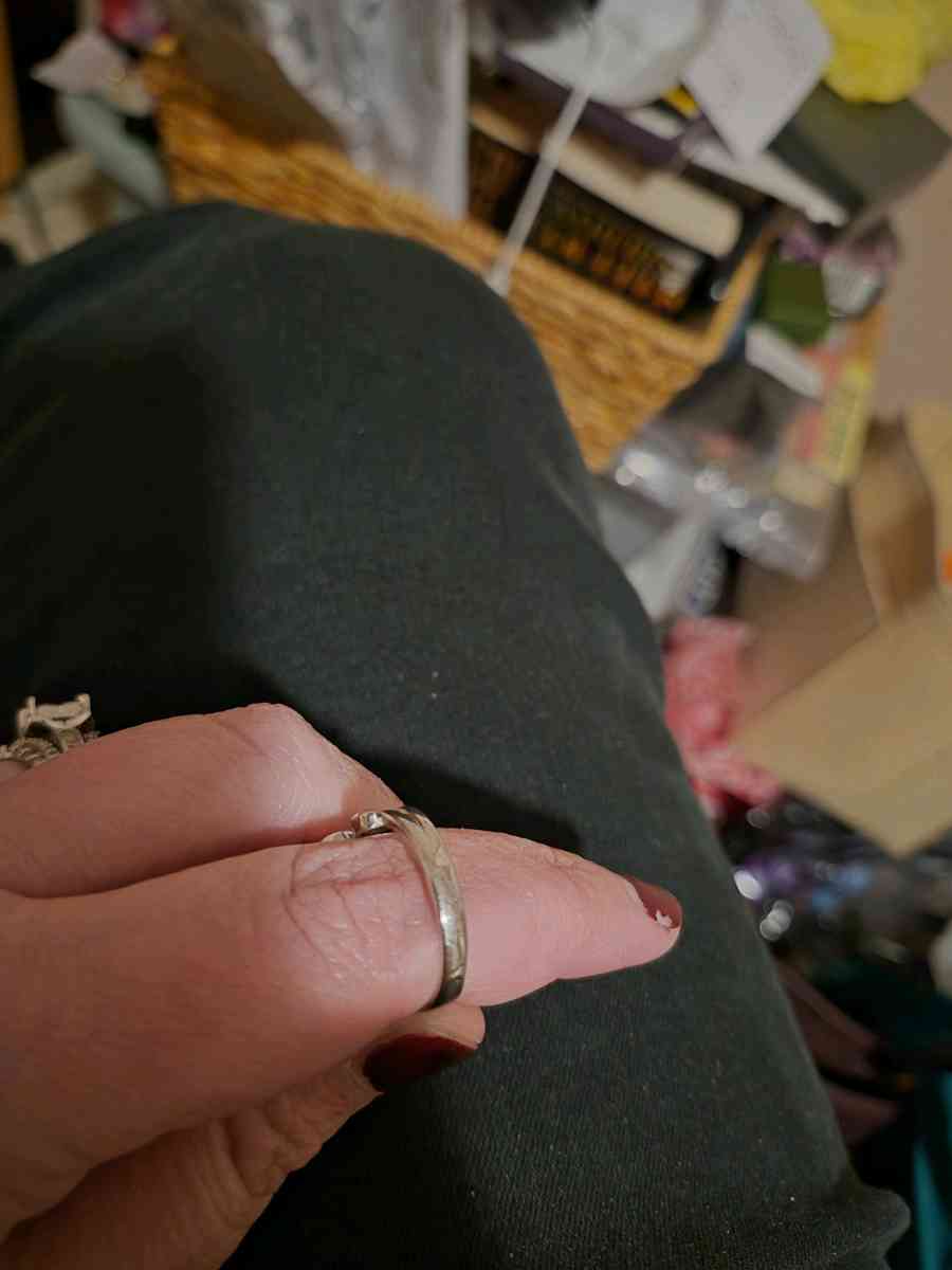 NEW sterling silver Jack and Sally ring size 9