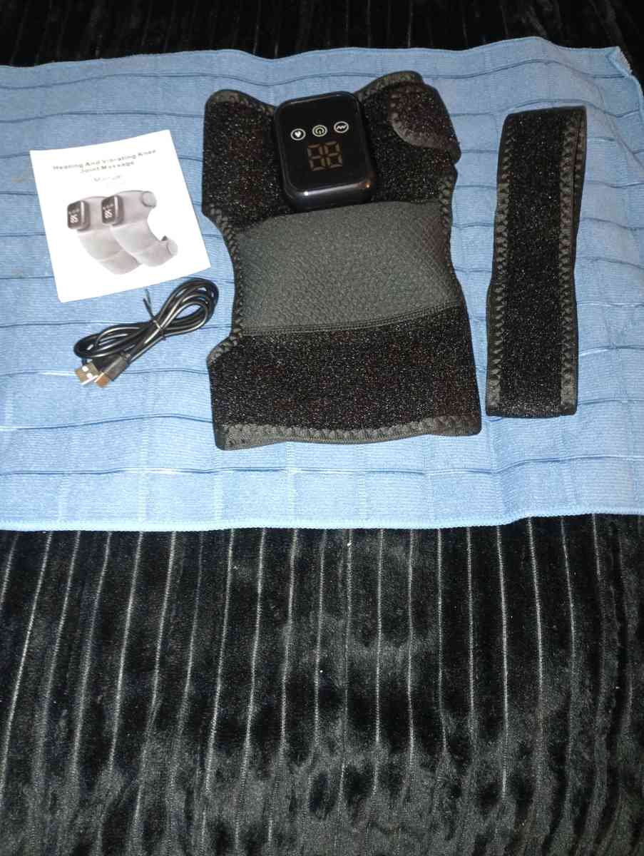 New Knee Shoulder Elbow Heat and Massage Wrap