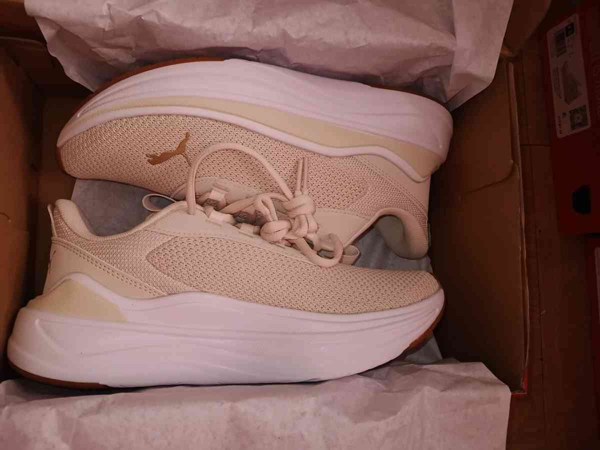 pumas and adidas sneakers