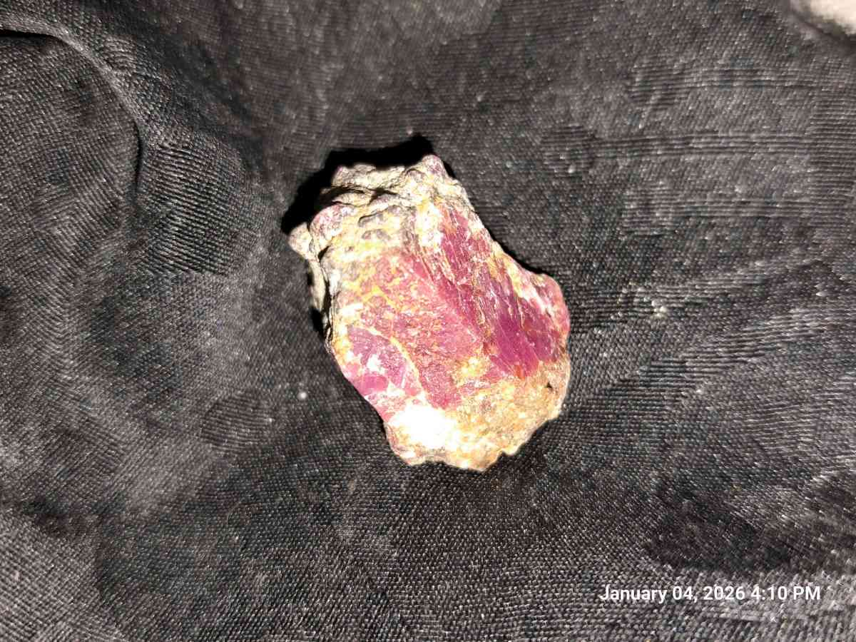 untouched stones and gems