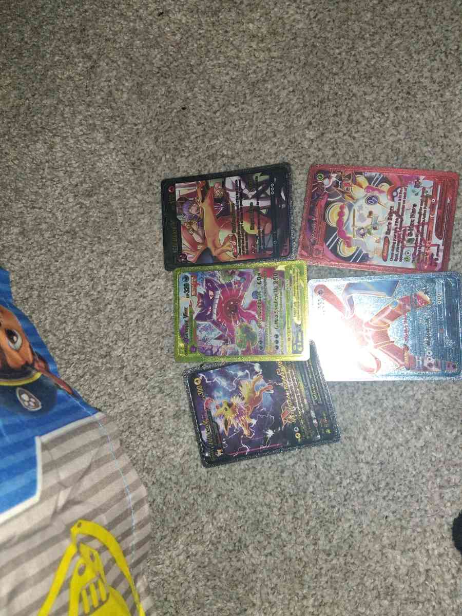 Im Telling These Pokmon cards they are rare