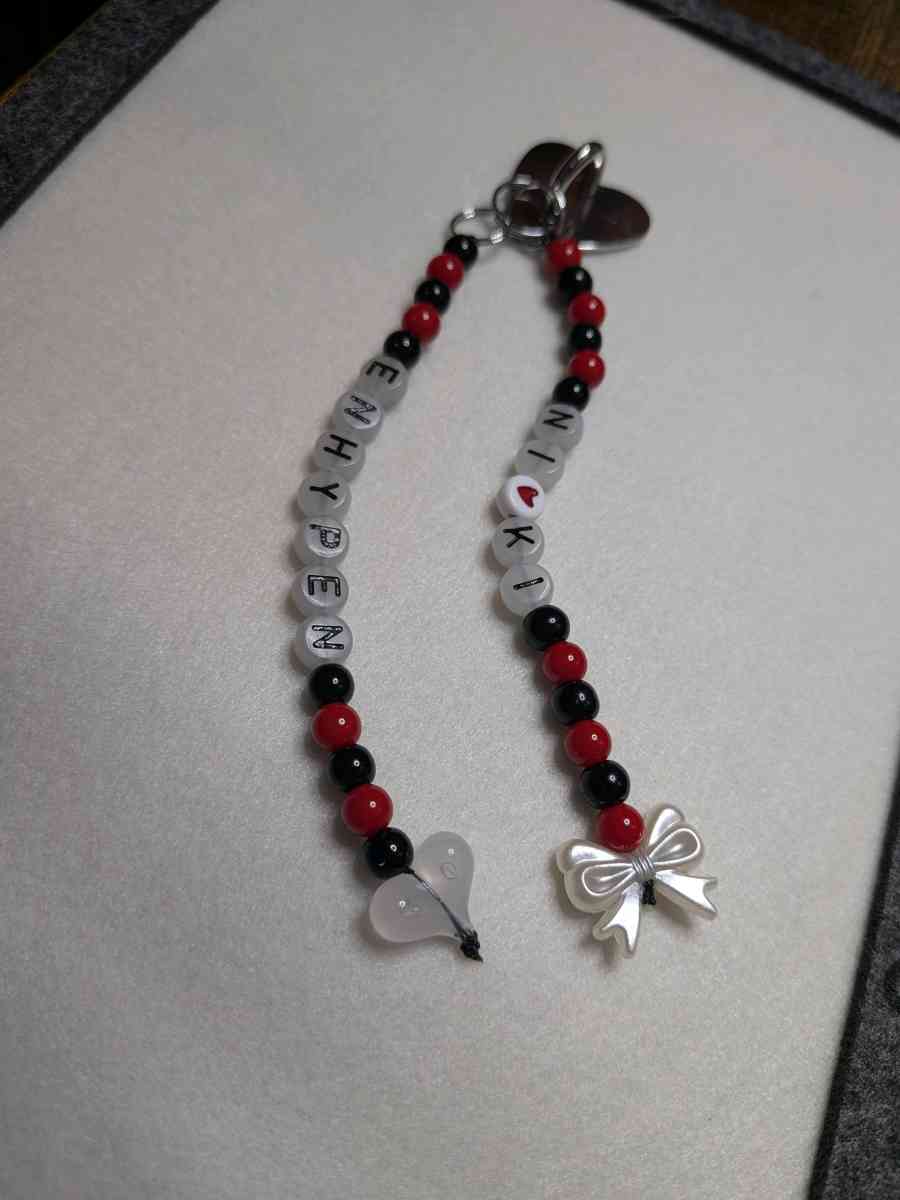 Handmade Enhypen inspired cell phone charm NiKi Ver - Franklin, North Carolina - FleaMarketBay