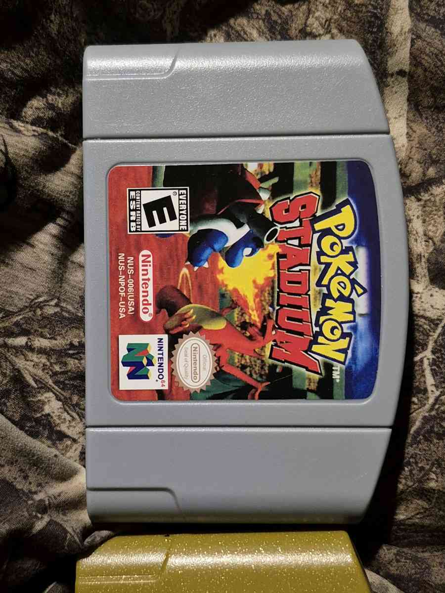 N64 Blue Pikachu all attachments - Ionia, Michigan - FleaMarketBay