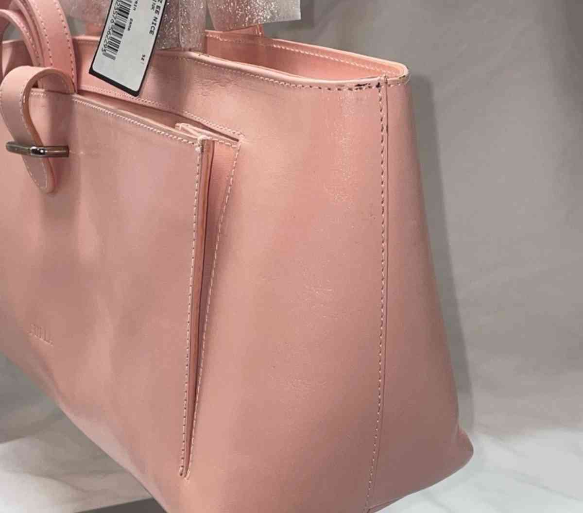 Furla rectangular pink purse