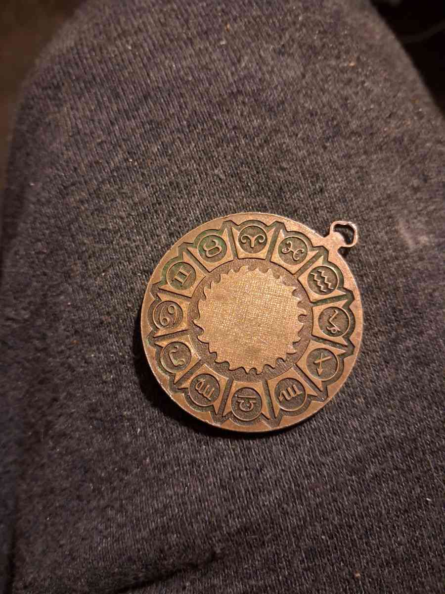 zodiac pendent