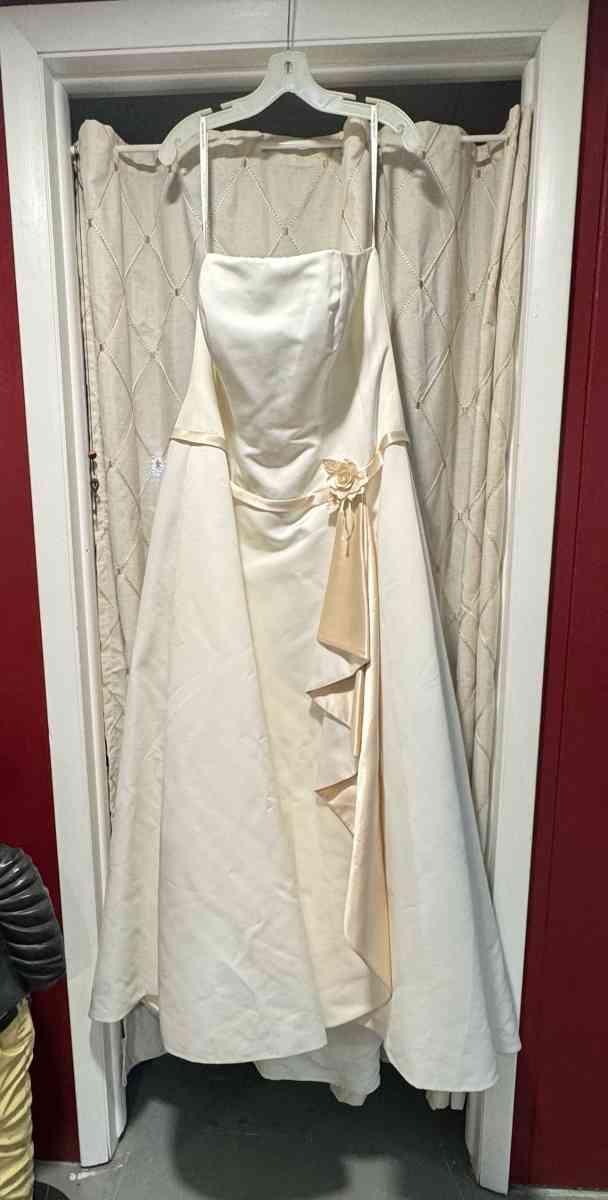 Davids Bridal wedding gown 18W