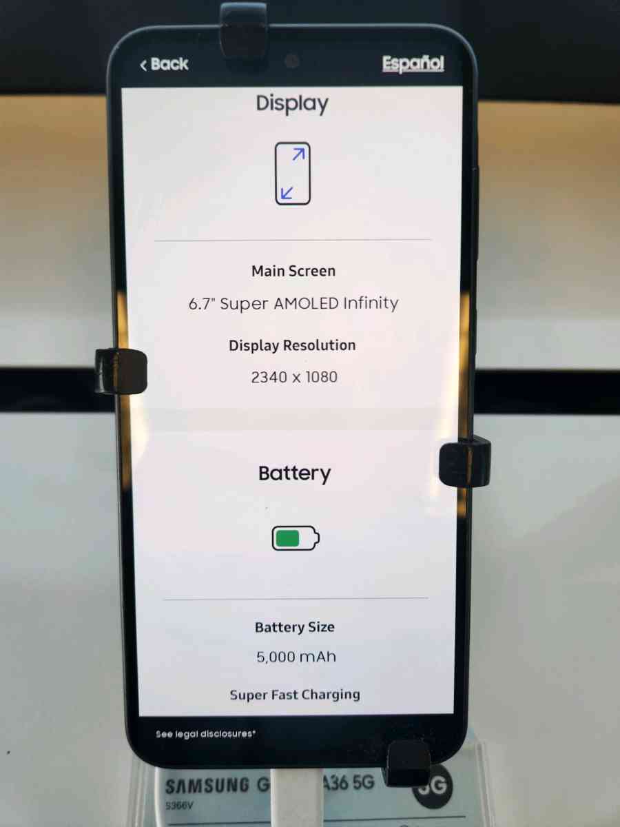 Samsung Galaxy A36 5G 128GB