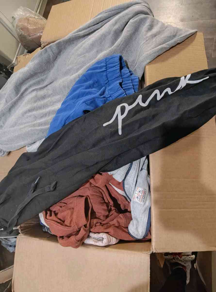 PreLoved Teen Clothing Lot  3 Large Boxes Approx 50 lbs