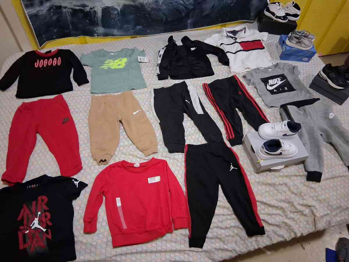 12m 18m new boy clothes shoes bundle