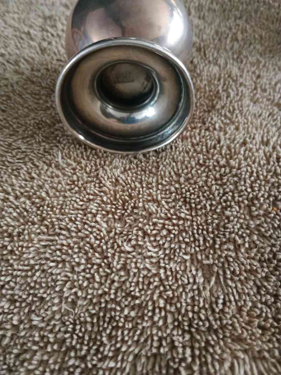 Franklin Bank barometer solid silver base Tiffany