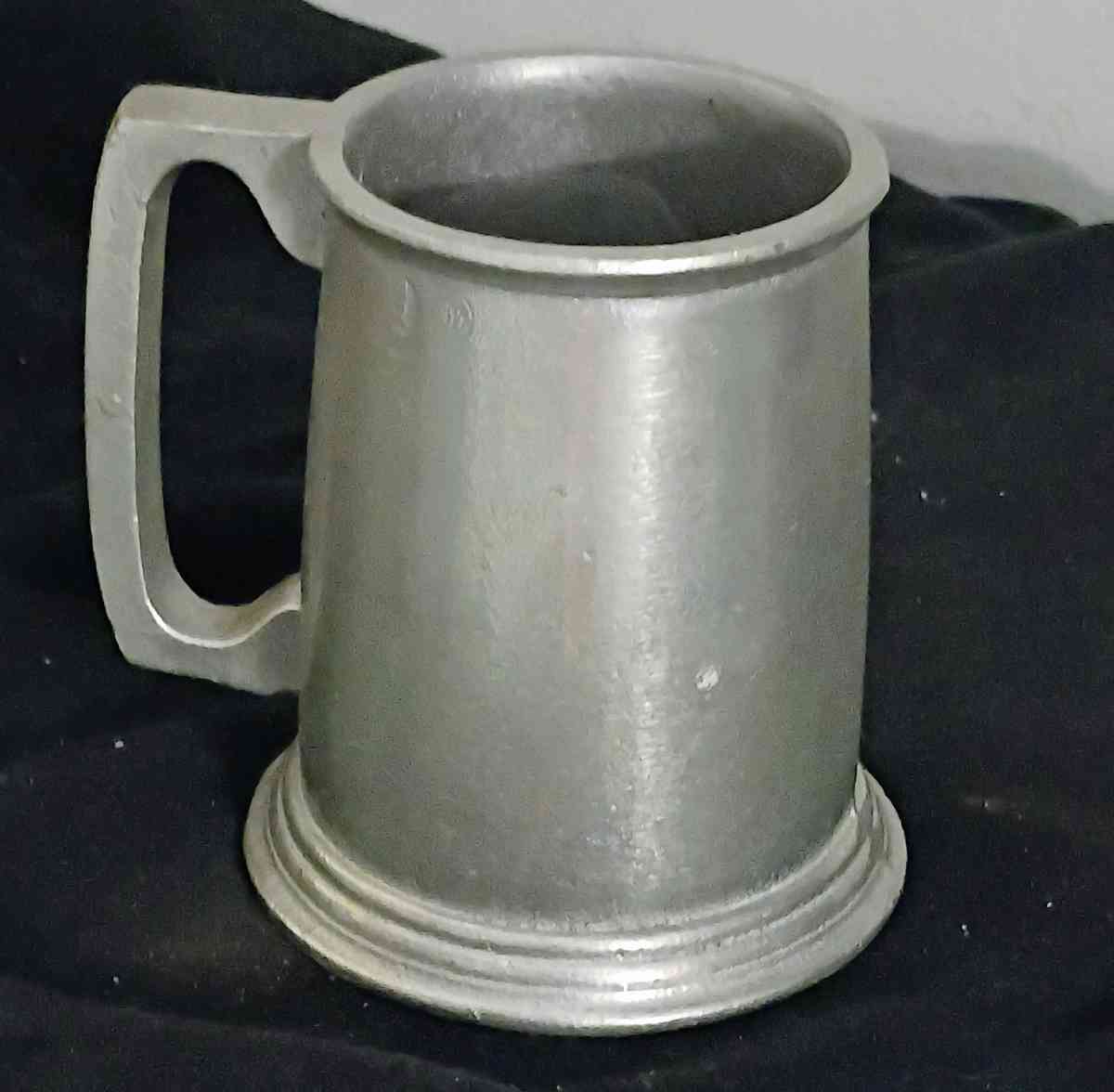 vintage ASPEN hand forged pewter mug