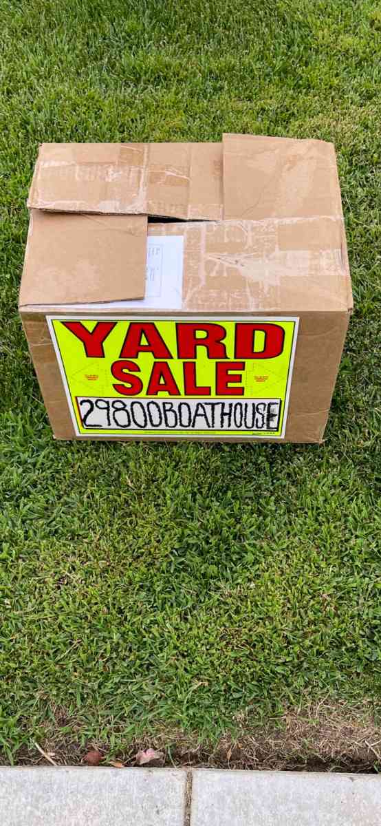 Yard SaleSaturday January 31 at 29800 Boathouse cv Menifee - Menifee, California - FleaMarketBay