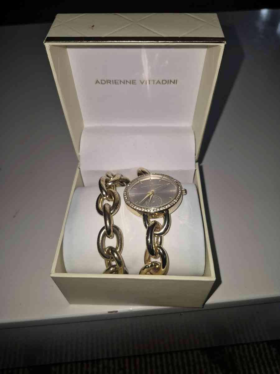 Adrienne Vittadine Watch And Bracelet - Clinton, Maryland - FleaMarketBay