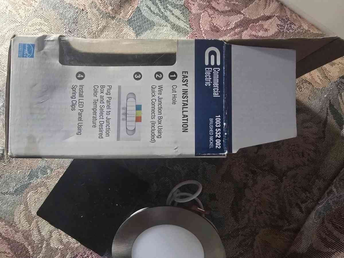 Commercial  Electric 4 in LED Slim Color Light