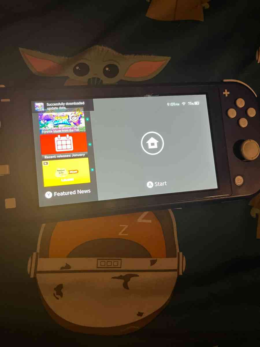 blue switch lite and 4 games lower price