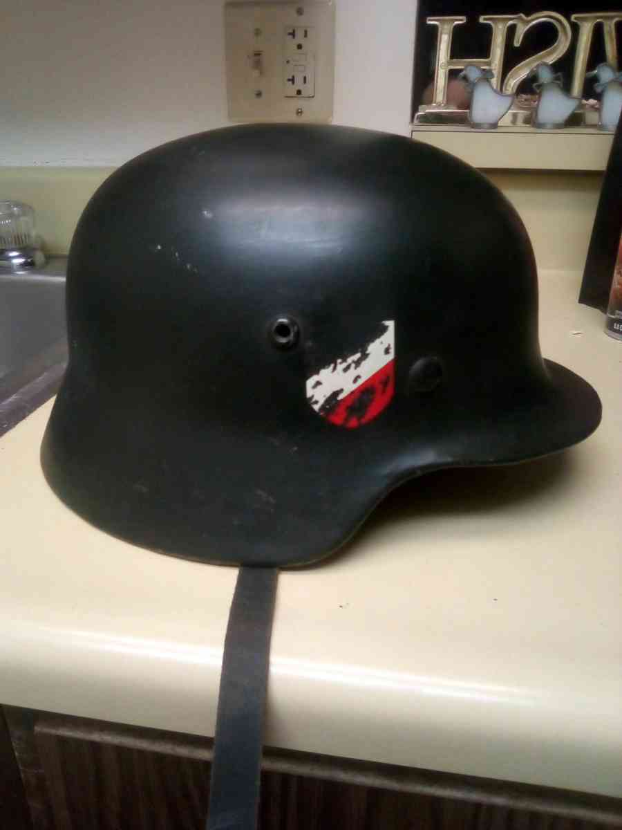 world war II German heare helmet