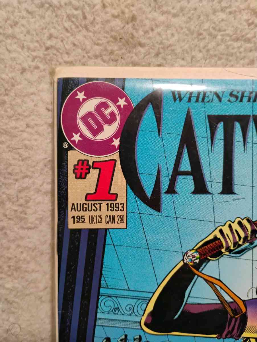 Catwoman issue 1 93 signed