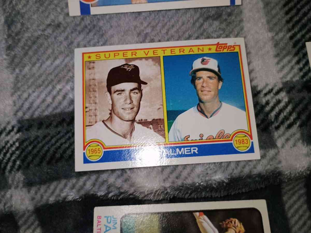 jim palmer including rookie card
