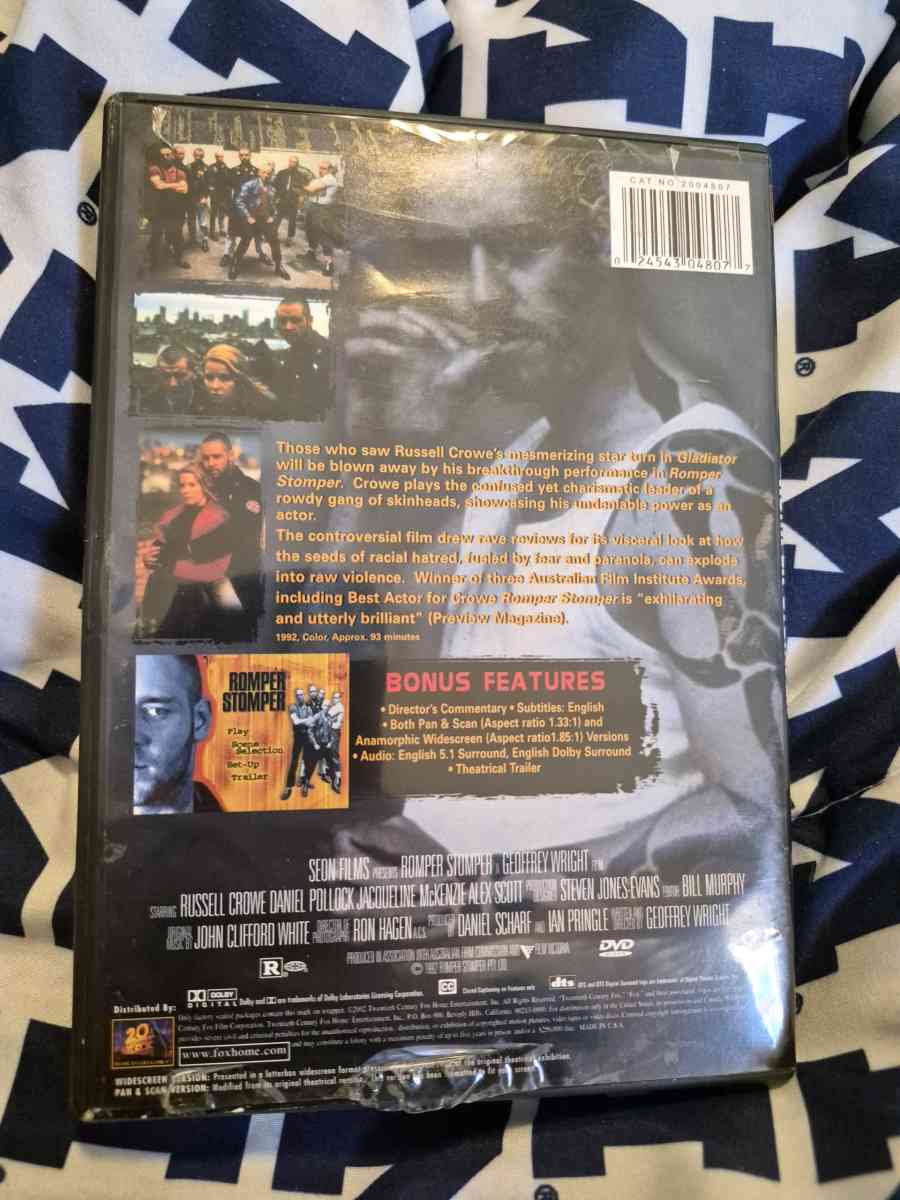 USED Romper Stomper DVD