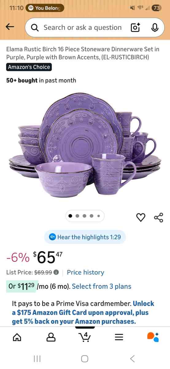 16 piece dinnerware set