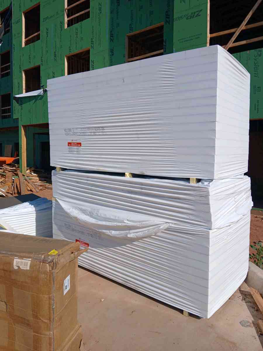 materials for roofing and tools for drywall