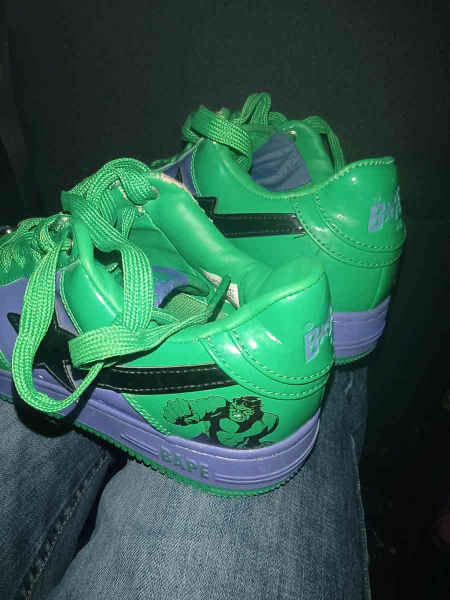 A Bathing Ape Bape Sta Marvel Comics Hulk - Metairie, Louisiana - FleaMarketBay