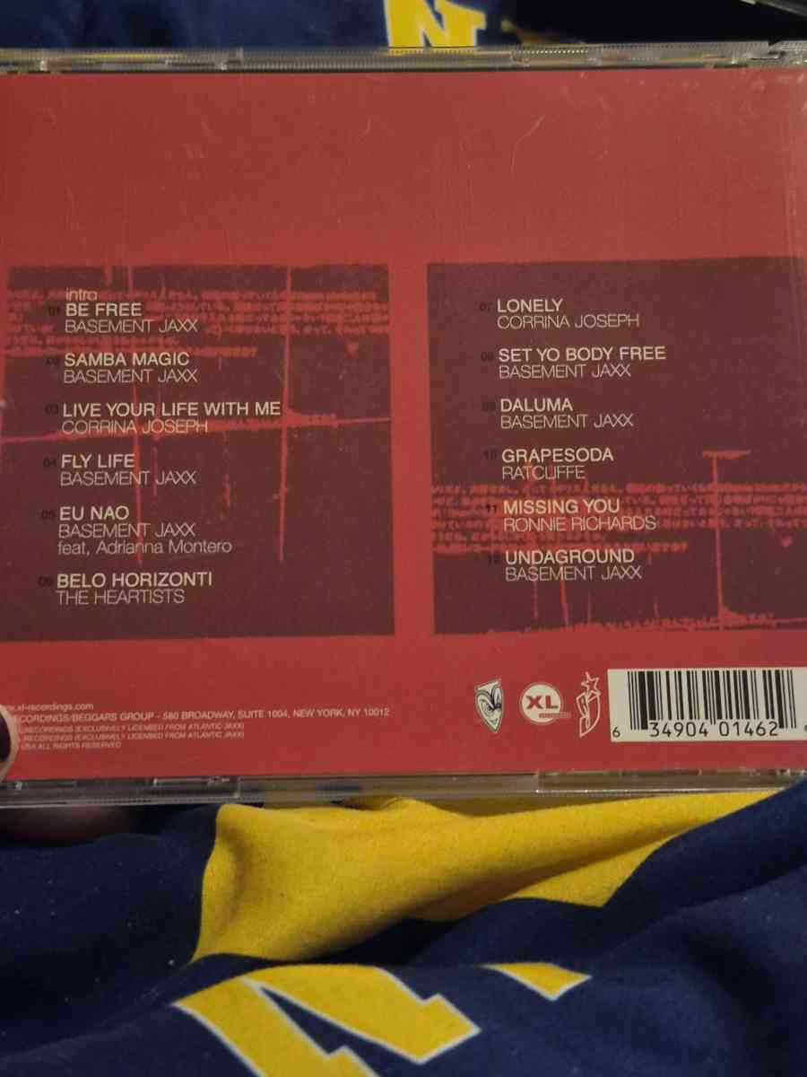 USED Atlantic Jaxx Recordings A Compilation CD