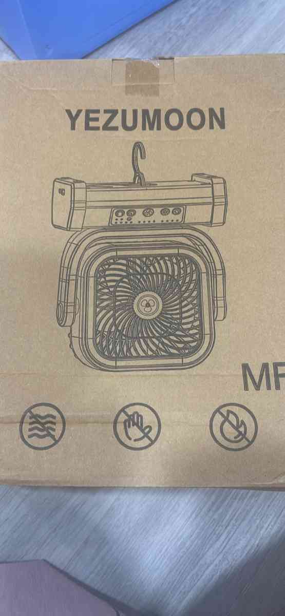 30000wAh LED Camping Fan with Remote 4 Speeds