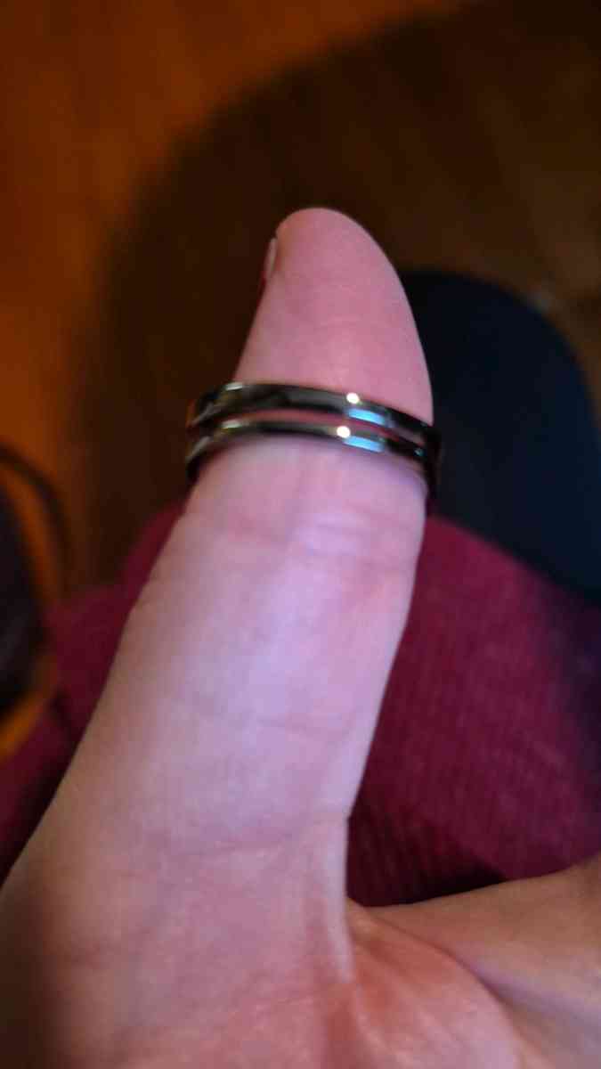 BRAND NEW 2PC sapphire Celtic ring set size 9