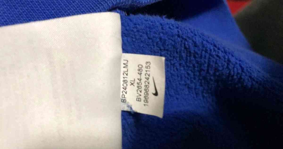 Nike Blue Hoodie SIZE XL Boys