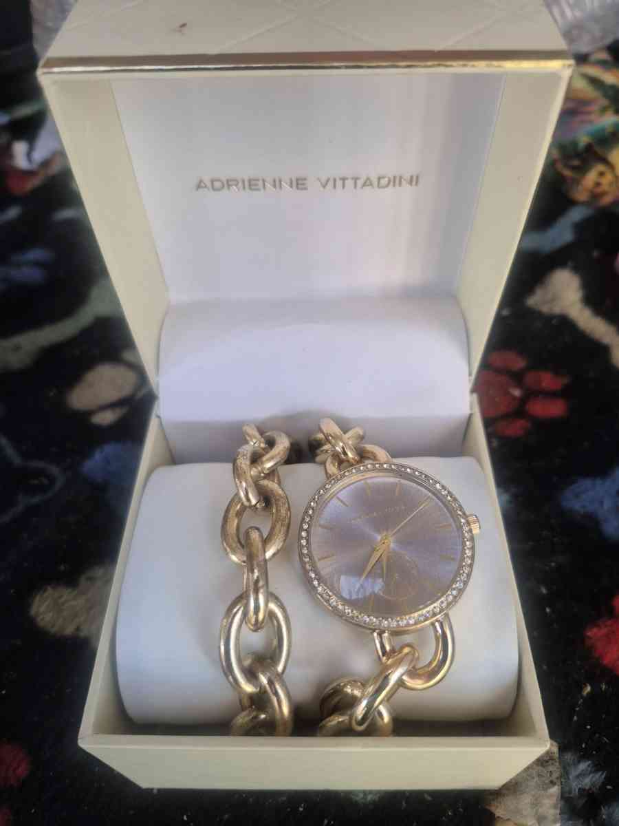 Adrienne Vittadine Watch And Bracelet - Clinton, Maryland - FleaMarketBay