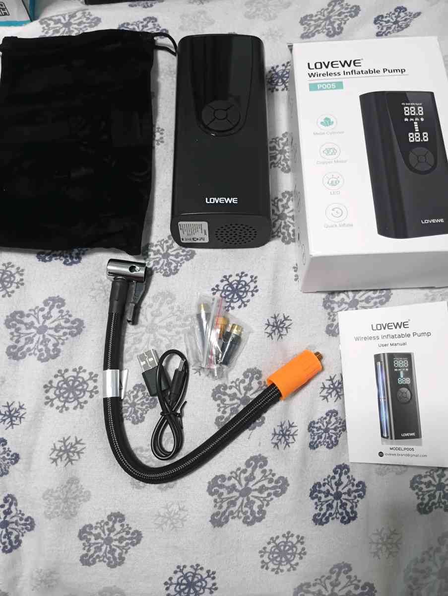 New Tire Air Compressor Rechargable