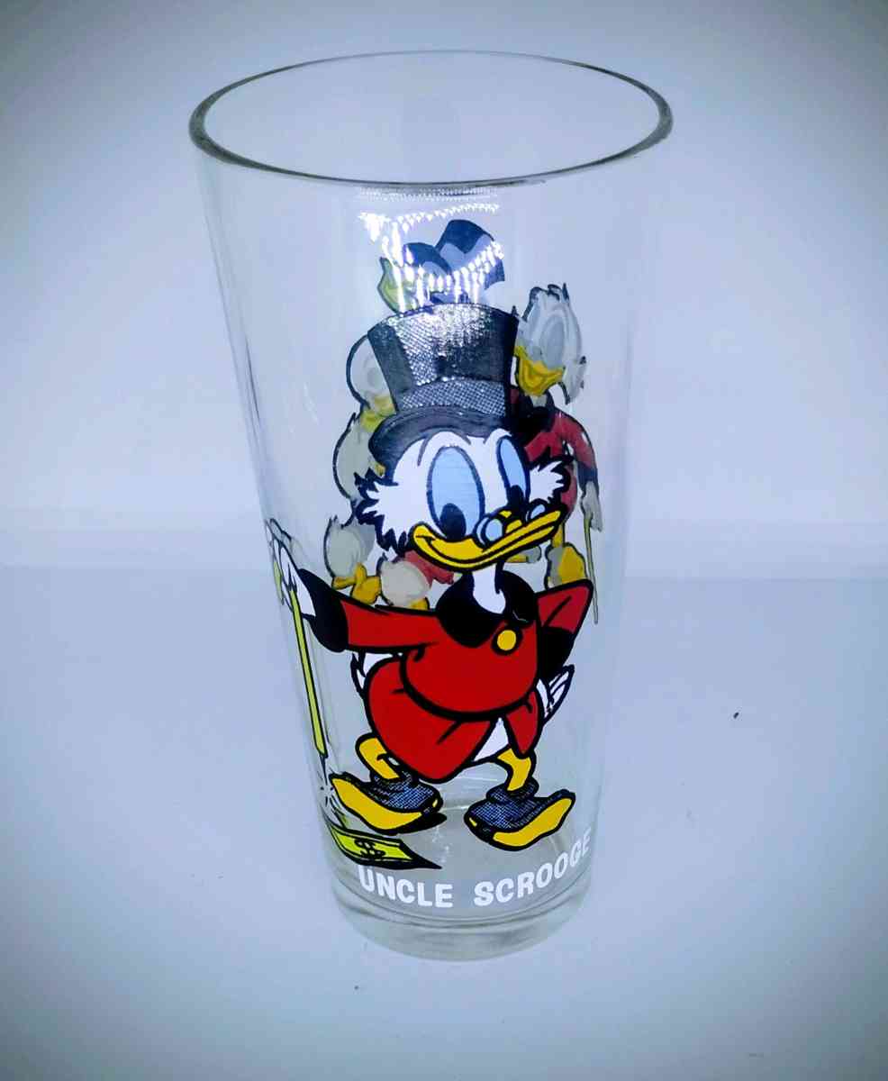 cartoon characters drinking glass