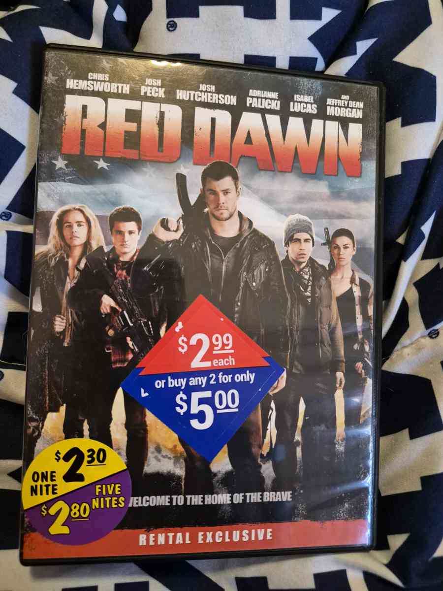 USED Red Dawn DVD