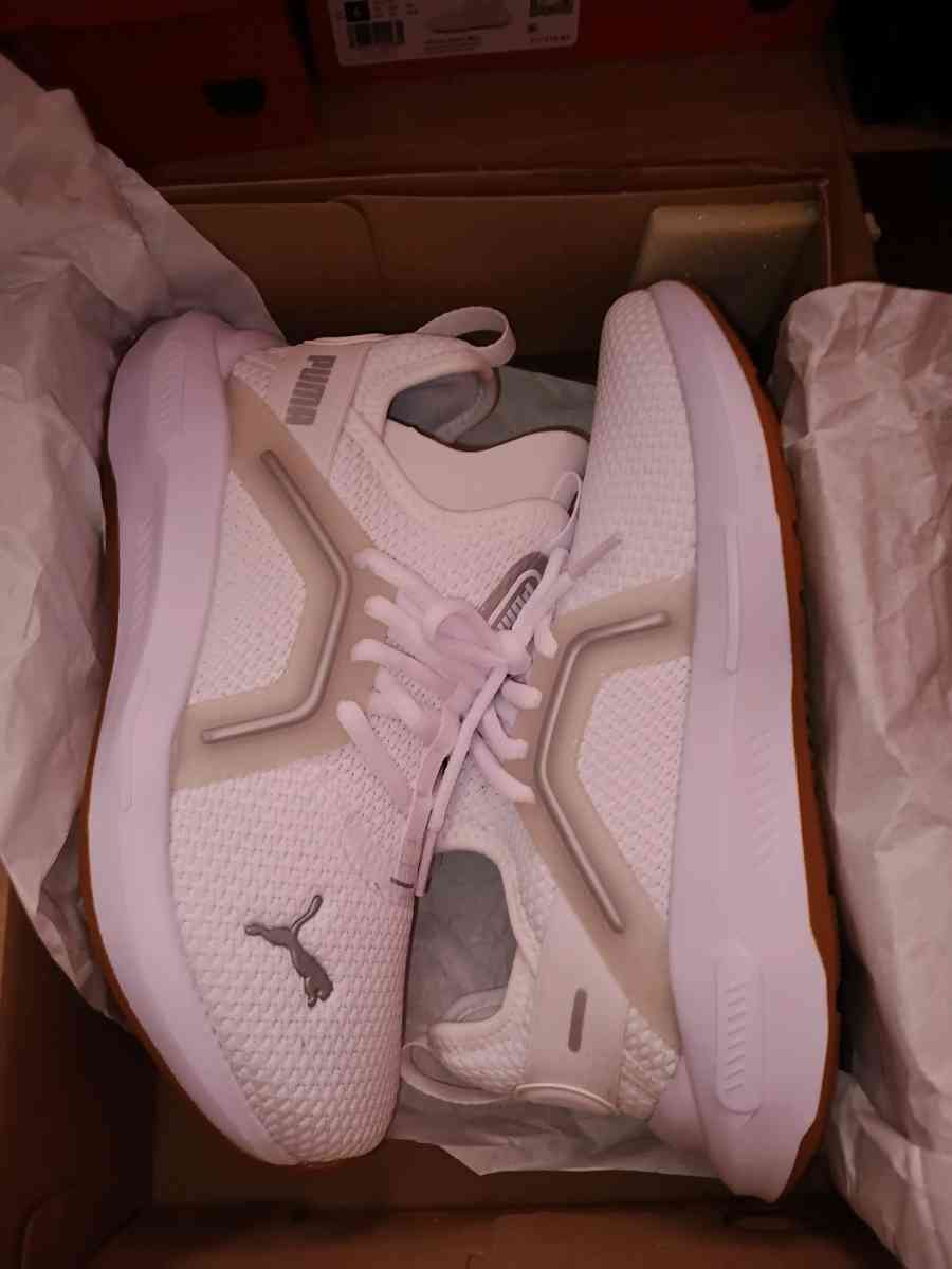 pumas and adidas sneakers