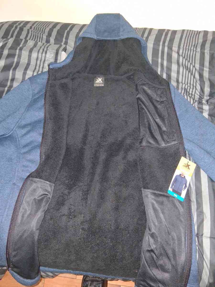 ZEROXPOSUR FULLZIP SWEATER FLEECE HOODIE Size XXL