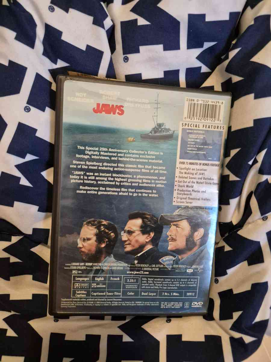 USED Jaws DVD
