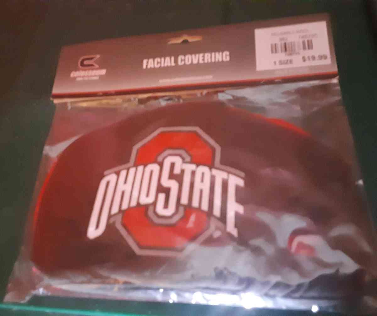 Ohio state face covering mask