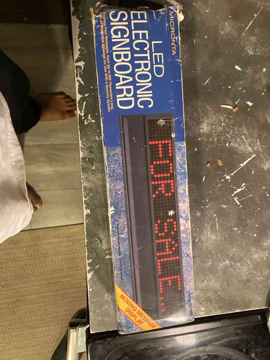 Micronta LED Electronic Signboard