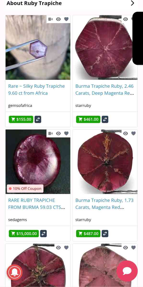 trapishe ruby - Bakersfield, California - FleaMarketBay