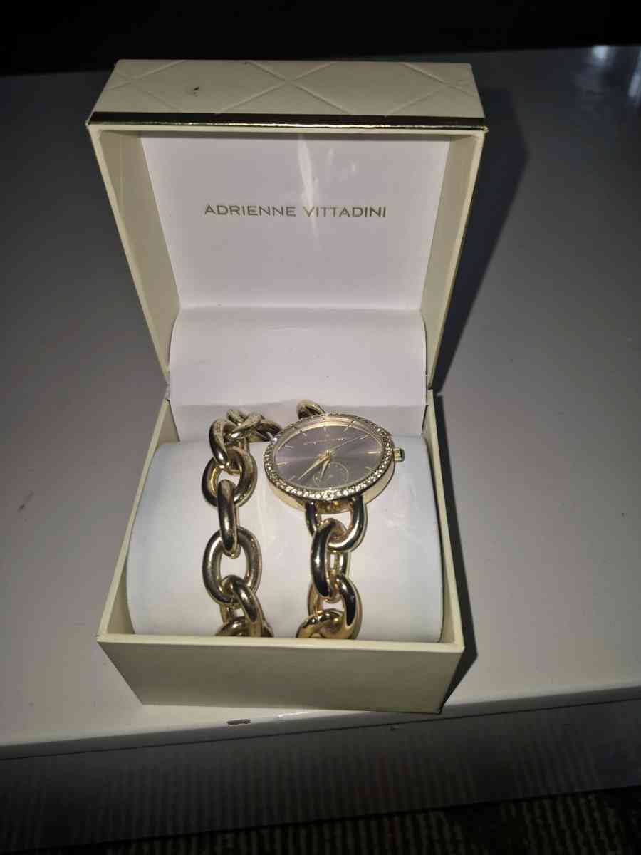 Adrienne Vittadine Watch And Bracelet - Clinton, Maryland - FleaMarketBay